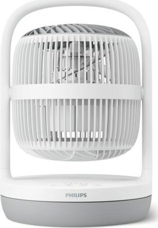 Ventilator tavoline Philips Cx2050-00, 22 cm, 3 shpejtësi me timer, i bardhë