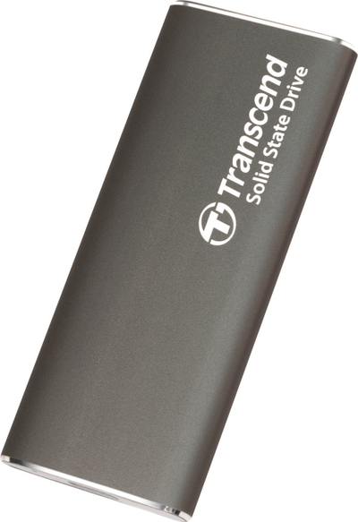 SSD i jashtëm Transcend ESD250C, 1TB, USB 3.2 Gen 2 USB C, gri metalik
