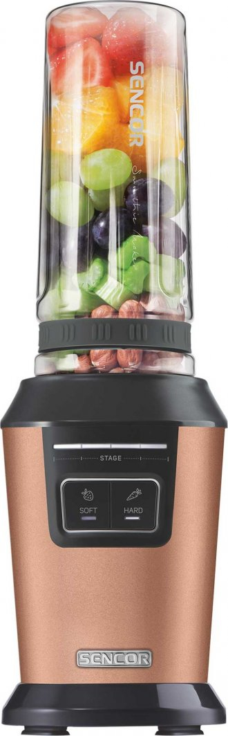 Blender smoothie Sencor SBL 7176GD, 800W, shishe 0.6L, ngjyrë metalike