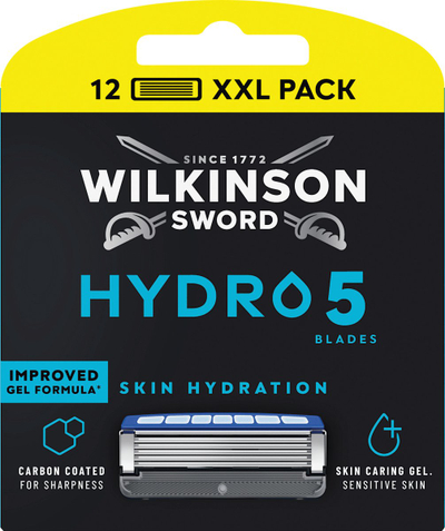 Kokëza zëvendësuese rroje Wilkinson Sword Hydro 5, për burra, 12 copë