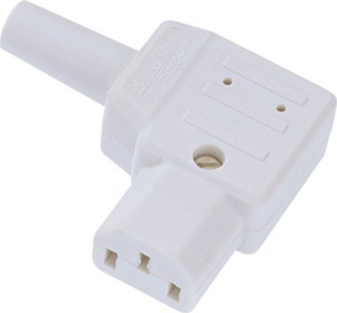 Konektor IEC Bachmann 915.973, 2 pina, 10A, gri