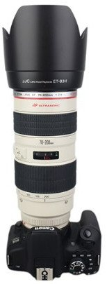 Parasol lente JJC LH-83II, në vend të Canon ET-83 II, ngjyrë e zezë