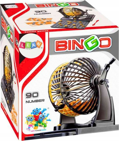 Loja tavolinë NEL 20543 Bingo Lotto, aparat shorti, familjare, shumëngjyrëshe