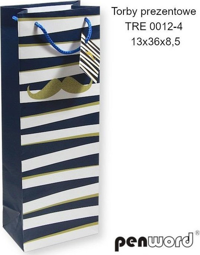 Qese dhurate MIX, 13x36x8.5cm, shumëngjyrëshe