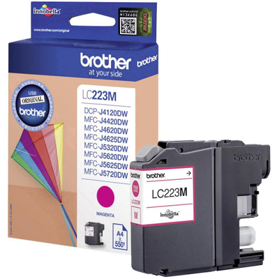 Ngjyrë për printer Brother LC-223M, 550 faqe, magenta