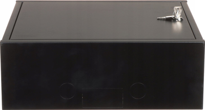 Kuti montuese STALFLEX ENCLOSURE TPR-4/ST, 400 x 400 x 140 mm, metalike, e zezë