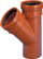 Tub degëzues kanalizimi Uponor PVC, 200/110mm, 45°, i lëmuar