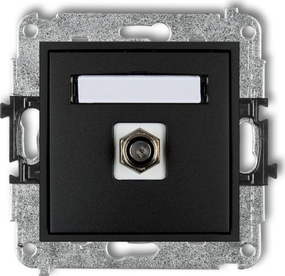 Prizë për antenë Karlik MINI type F (SAT) nickel-plated 12MGF-1