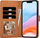 Футрола-паричник Tech-Protect Wallet Case за iPhone 16e, еколошка кожа, со магнет, кафеава