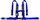 Rrip sigurie sportiv Slide 4p, 2", me E4, blu
