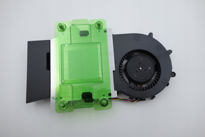 Ftohës procesori Dell ASSY HTSNK BLWR DF HF, 80 x 80 mm, 4 pin, i zi