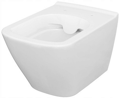 WC ѕиден Cersanit City Square, rimless, CleanOn, бел