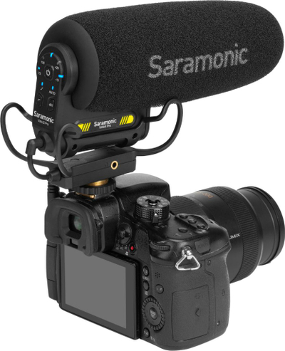 Mikrofon shotgun për kamerë Saramonic VMIC5 Pro, superkardioid, dalje 3.5mm, i zi
