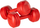 Set hantellash bituminoze Rebel, 20 kg, PVC, shumëngjyrëshe