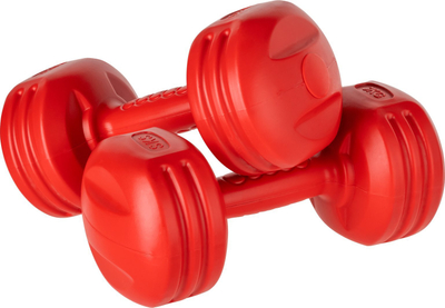 Set hantellash bituminoze Rebel, 20 kg, PVC, shumëngjyrëshe