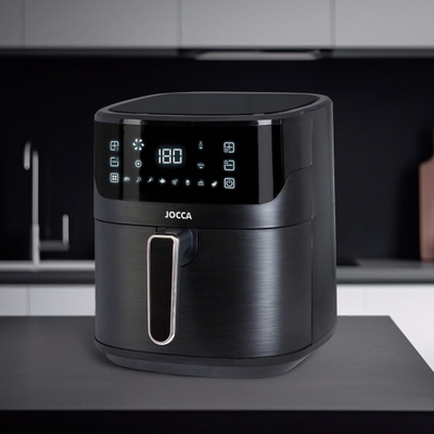 Fritezë ajri Jocca 2344, 6.5L, 1600W, e zezë