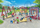 Lojë konstruktore Playmobil Fun Fair Amusement Park 71452, 135 pjesë, për moshë 4-10 vjeç, shumngjyrëshe