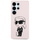 Këse telefoni Karl Lagerfeld Silicone Graffiti Ikonik, MagSafe, për Samsung Galaxy S25 Ultra, rozë