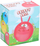 Top kërcyes Eddy Toys me brirë, 45 cm, rozë