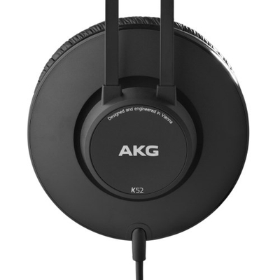 Kufje AKG K52, over ear, me kabllo 2.5m, të zeza