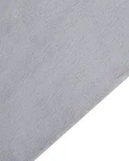 Tapet Beliani MIRPUR Faux Fur, 80x150 cm, poliestër, gri e çelët