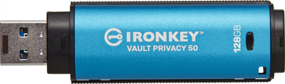 USB Kingston IronKey Vault Privacy 50, 128GB