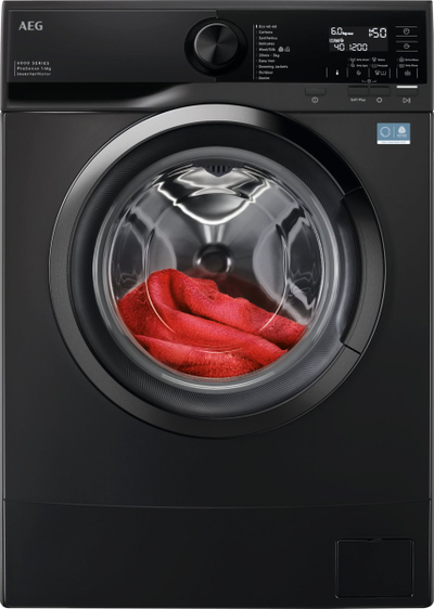 Lavatrice AEG L6SE26DXE, 6 kg, me ngarkim nga përpara, e zezë
