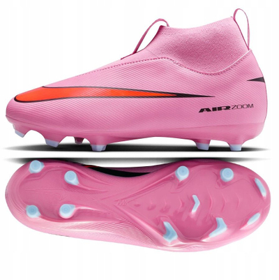 Këpucë futbolli Nike Mercurial Superfly 10 Academy, FG MG, fëmijë, rozë