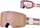 Syze bore Giro Ella për goca, lente Vivid Infrared, White LX Stripe