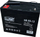 Baterија VRLA MEGABAT MB 80-12, 12V 80Ah, 260x168x211mm, црна