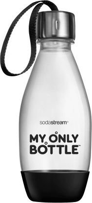 Aparat për ujë të gazuar Sodastream Terra, me cilindër gazi, 1L + 2x 0.5L, i zi