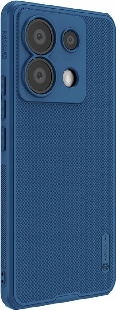 Futrollë telefoni NILLKIN Super Frosted Shield Pro, që s’të rrëshket nga dora, mbron nga goditjet, blu
