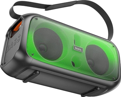 Altaparlant Bluetooth Hoco BS54, boksi i festave me mikrofonë, bateri rikarikueshme 3 orë, i zi
