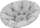 Jastëk karrige Hobbygarden Pillow Soa Ash Ecolen, për karrige Papasan Jordrup, gri