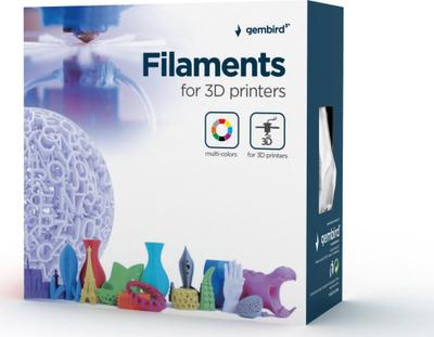 Filament 3D Gembird 3DP-PLA1.75GE-01-B, PLA 1.75mm, 1kg, blu