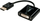 Përshtatës AV Lindy DisplayPort - DVI-D, i zi