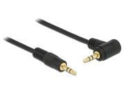 Kabllo audio DeLOCK 3.5mm M/M, 2m, stereo, i zi