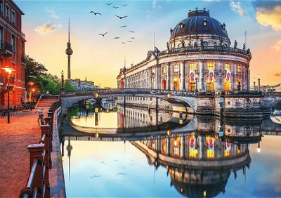Puzzle Trefl Premium Plus Bode Museum Berlin, 1000 pjesë, shumëngjyrëshe