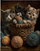 Set mozaik me diamant Kittens In A Basket, pikturë për mur, për të rritur dhe kalamaj
