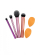 Set i brushave Real Techniques Everyday Essentials+make-up sponge Miracle Complexion, 6 copë