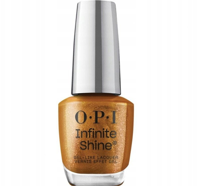 Llak thonjsh OPI Infinite Shine Stunstoppable, efekt xhel, bronz metalik