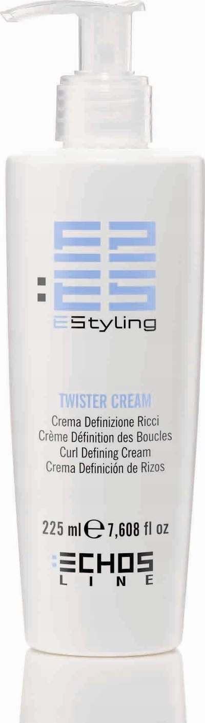 Krem flokësh Echosline E-Styling Twister Cream, për me i nxjerr bukur kaçurrelat, pa shpëlarje, 225ml