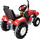 Traktor elektrik lodër Jamara Power Drag, 12V, me timon, i kuq