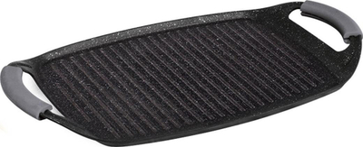 Tigan grill Berlinger Haus Carbon Pro Line BH-6922, 47 cm, sipërfaqe mermeri, i zi