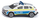 Lodër makinë policie Siku Magenta, metalike, dyer që hapen, gri me blu