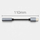 Adapter audio Qoltec 51786, USB C në 3.5mm, 10cm, i zi