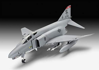 Model avion Revell F-4E Phantom Easy Click, shkallë 1:72, plastik, gri