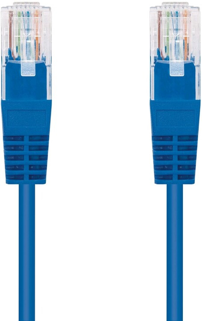 Kabllo C-TECH UTP, Cat5e, 3m, e kaltër
