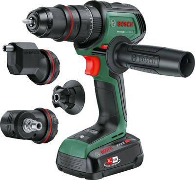 Burghie goditës pa kabllo Bosch AdvancedImpact 18V-80 QuickSnap, 18V, brushless, jeshile
