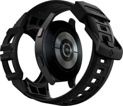 Rrip për orë inteligjente Spigen Rugged Armor Pro, për Samsung Galaxy Watch4 / Watch5 44mm, TPU, gri